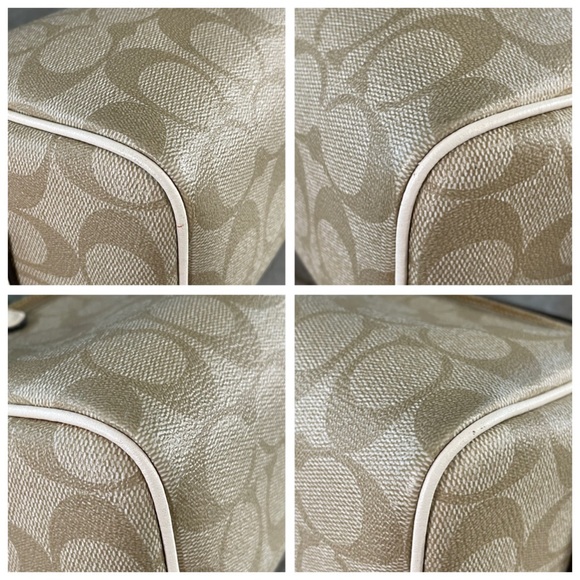 Coach Bennett Crossbody In Signature Canvas With Radial Rainbow F76628 - Picture 13 of 13